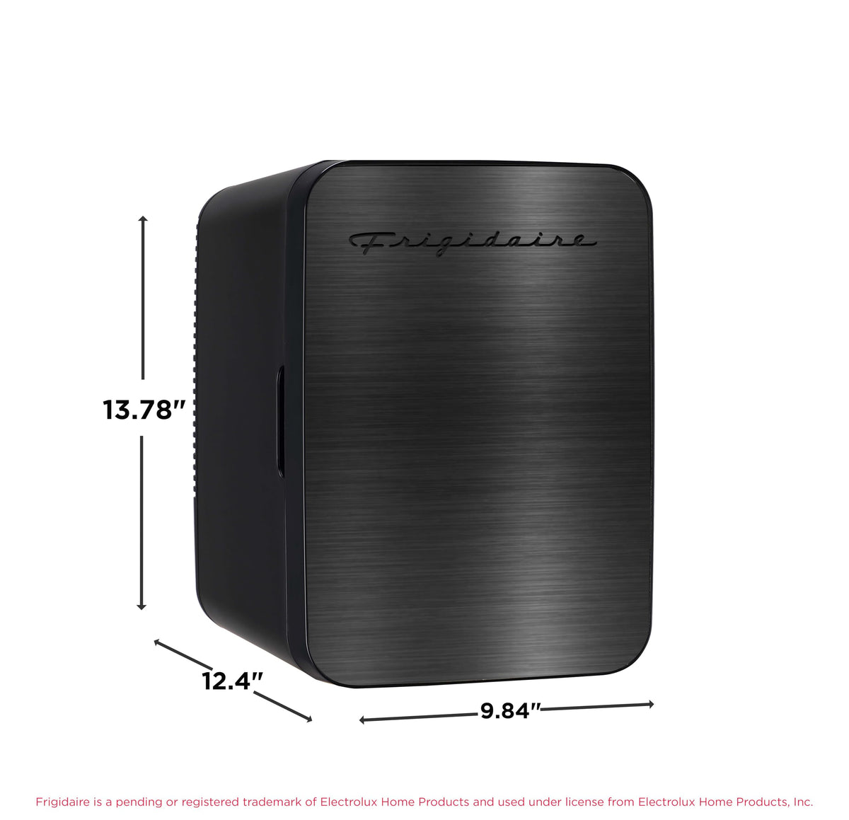 Frigidaire 10L 15-Can Mini Personal Fridge – Black Stainless
