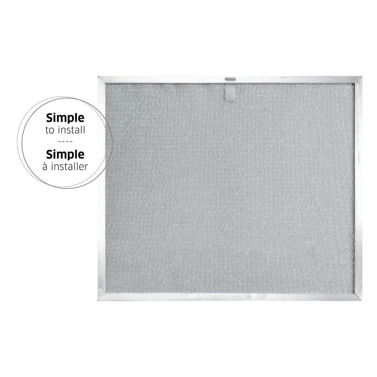 Broan Nutone BPS2FA30 Aluminum Replacement Filter for Broan Allure II Range Hoods