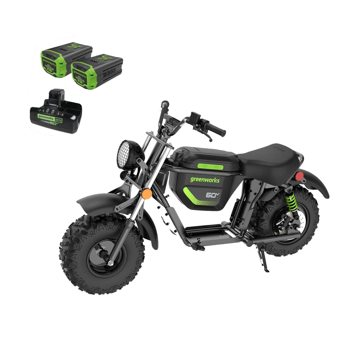 Greenworks 60V Stealth Series Electric Mini-Bike