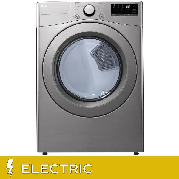 LG 7.4 cu ft. Graphite Steel Electric Ultra Large Capacity Dryer with SmartDiagnosis