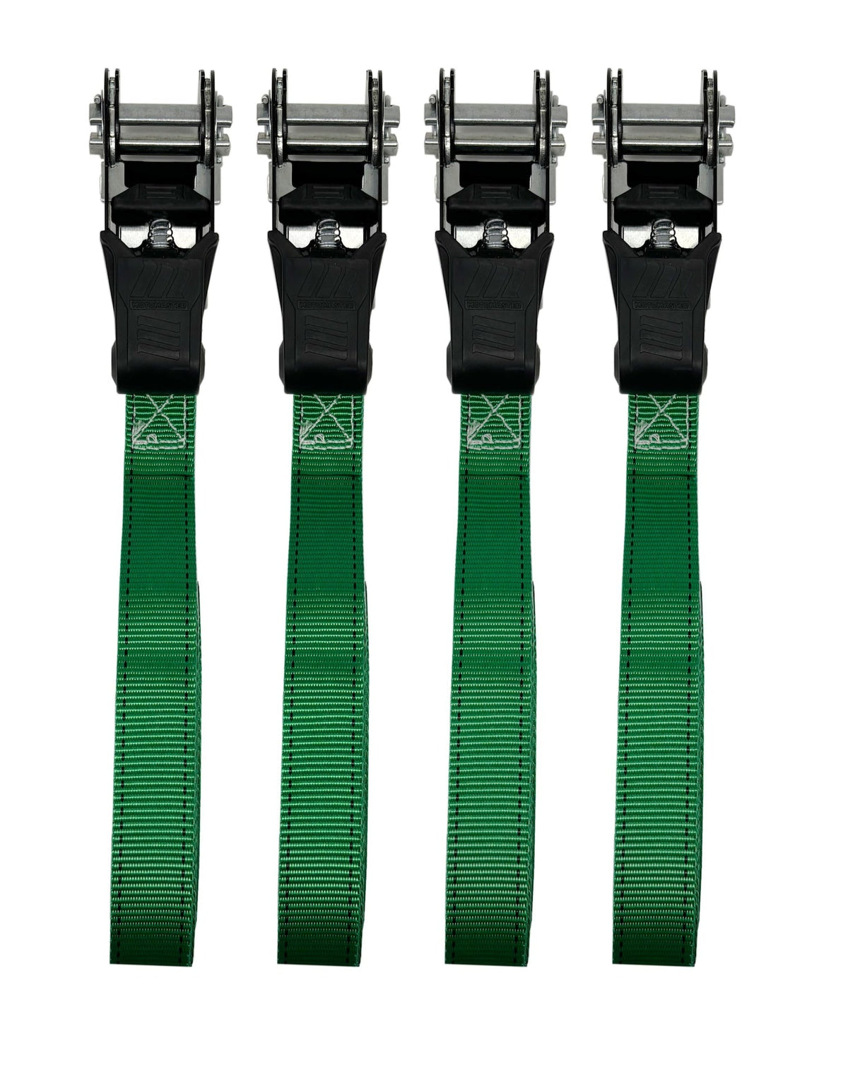 MotoMaster 1,500-lb Padded Ratchet Tie Down Straps, 1-in x 14-ft, 4-pk
