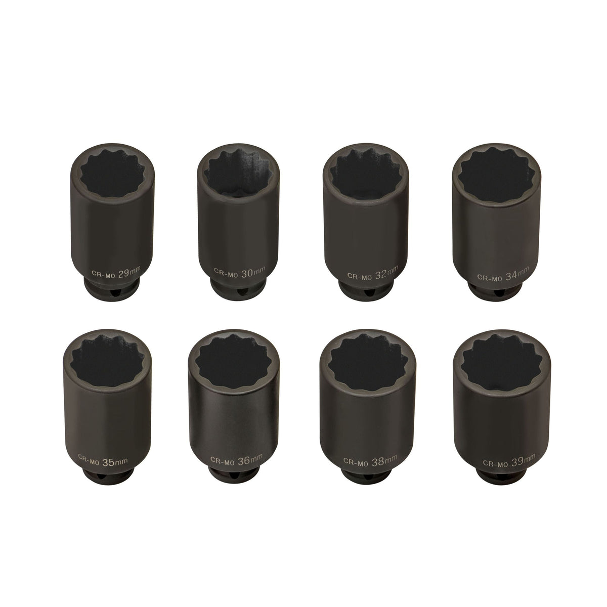 OEMTOOLS Axle Nut Socket Set, 8-pc