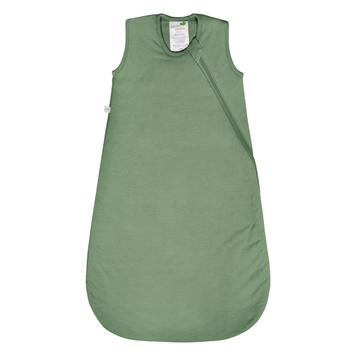 Perlimpinpin Bamboo Baby Sleep Bag, Hunter Green, 18-36 months