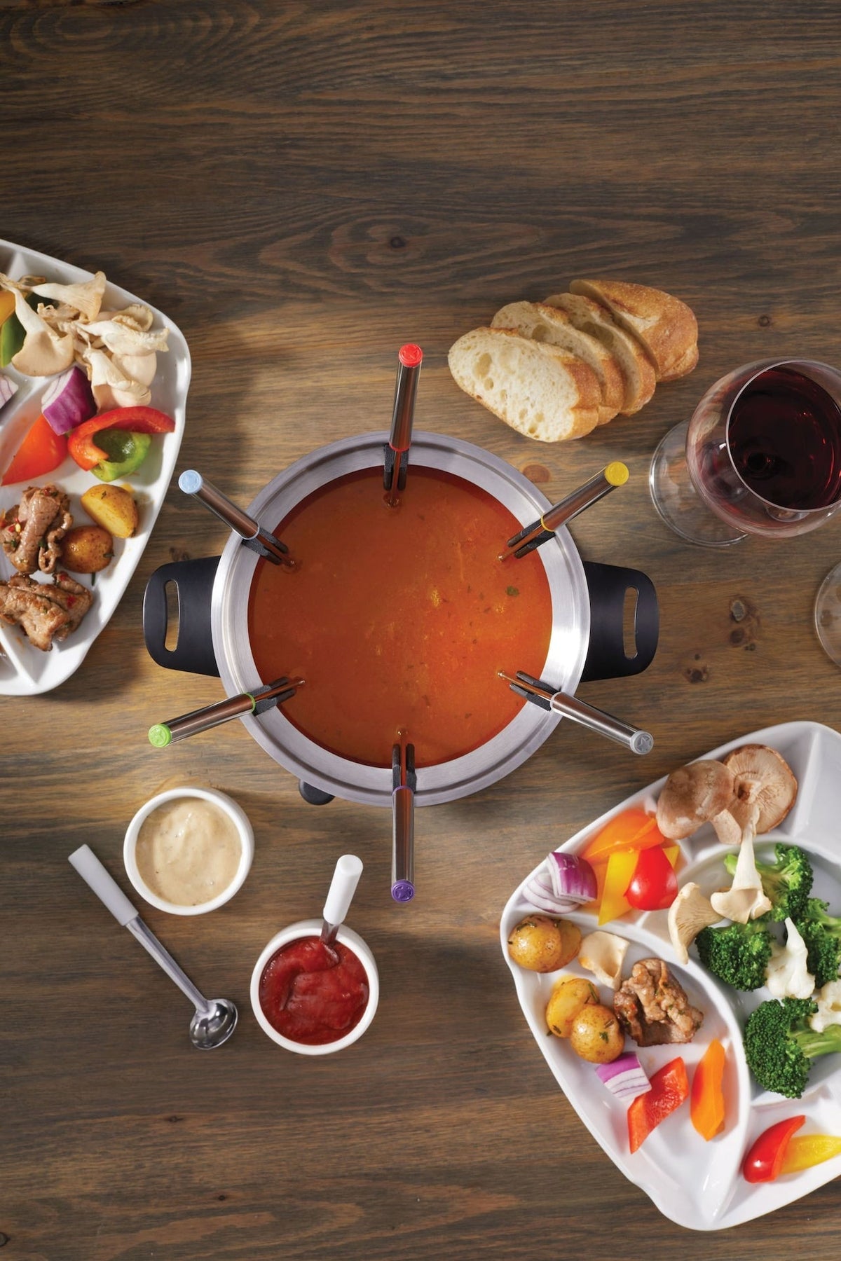 Starfrit 19 piece FONDUE with MAGNETS