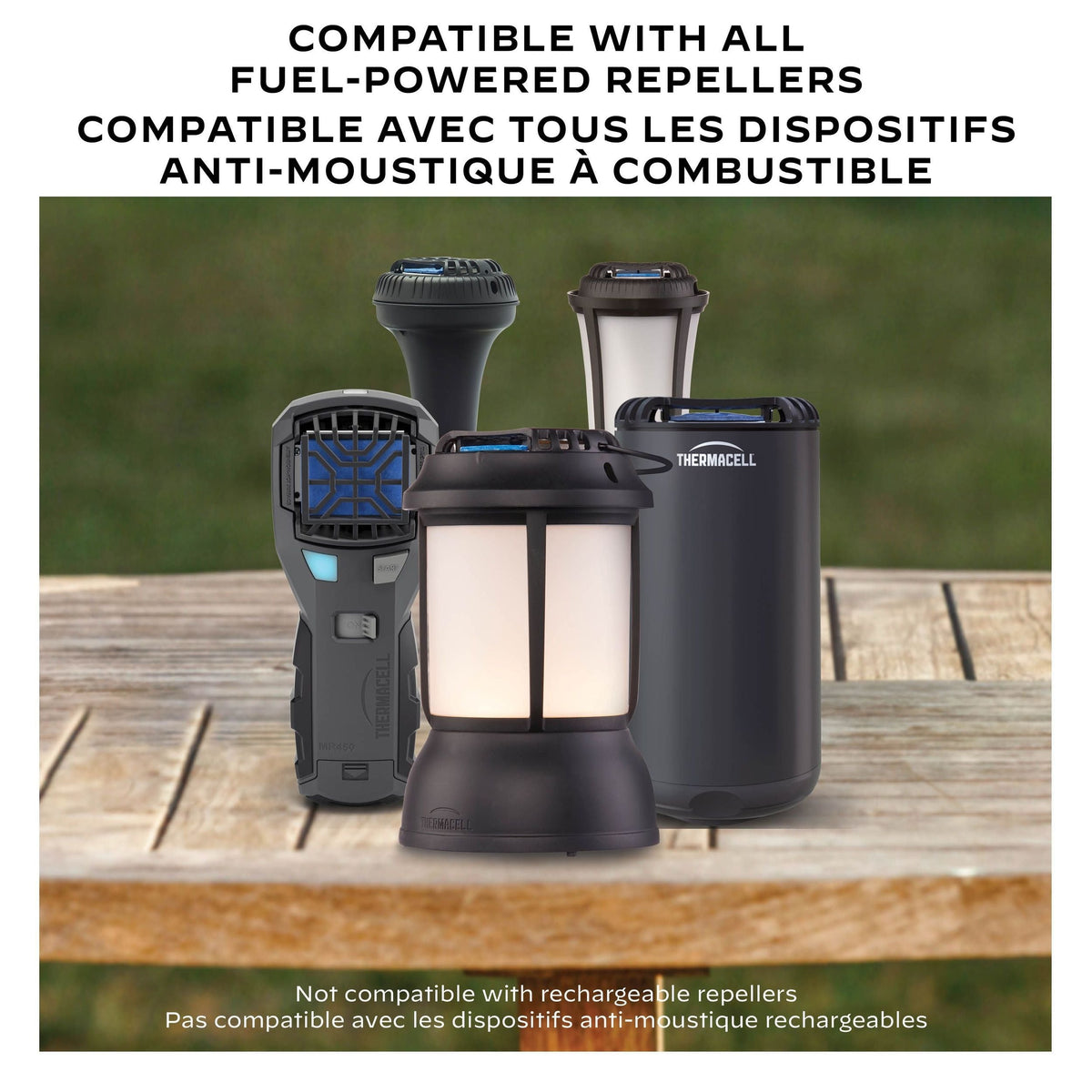 Thermacell Fuel-ZoneGuard Fuel Powered Mosquito Repellent 48-Hr Refill Pack