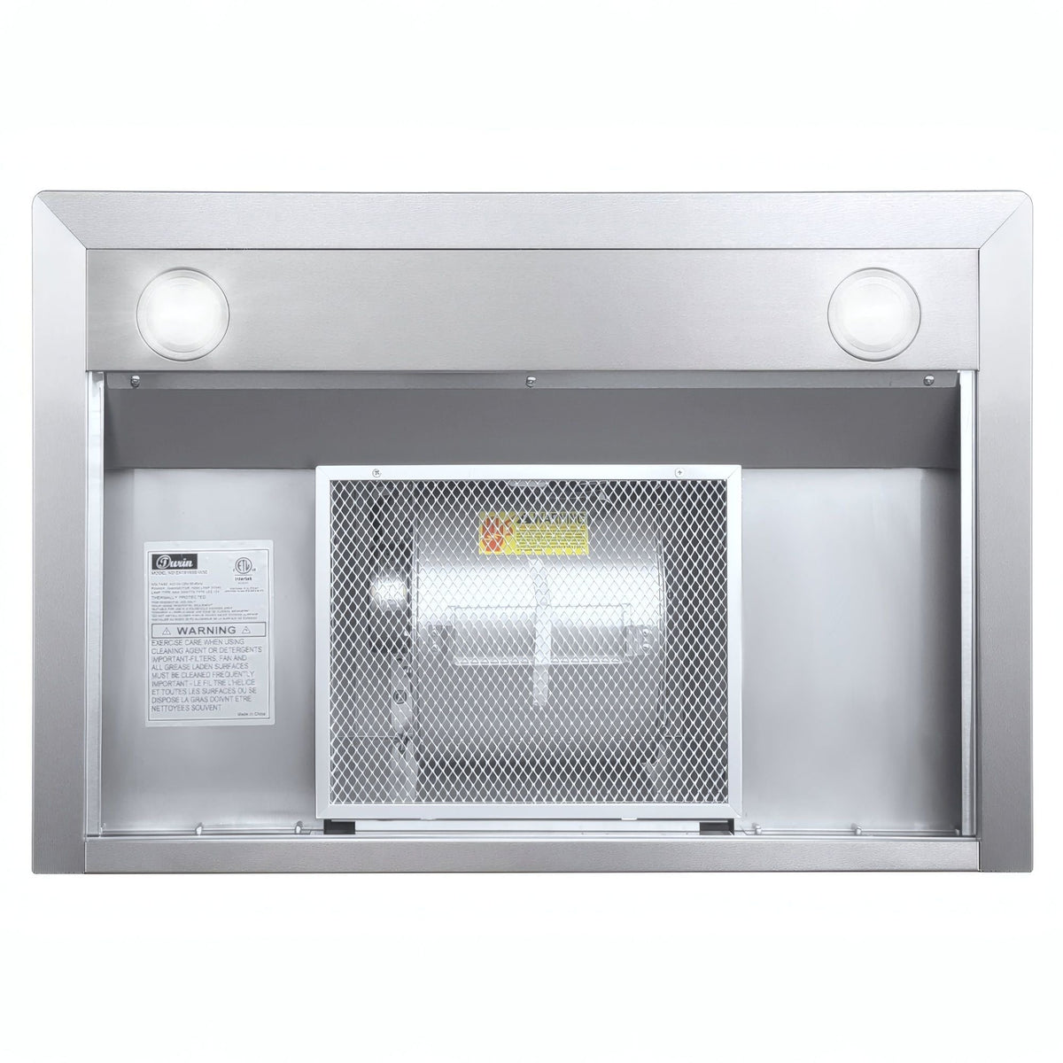 Turin Astra Pro Wall-Mounted Range Hood, Stainless Steel, 30-in