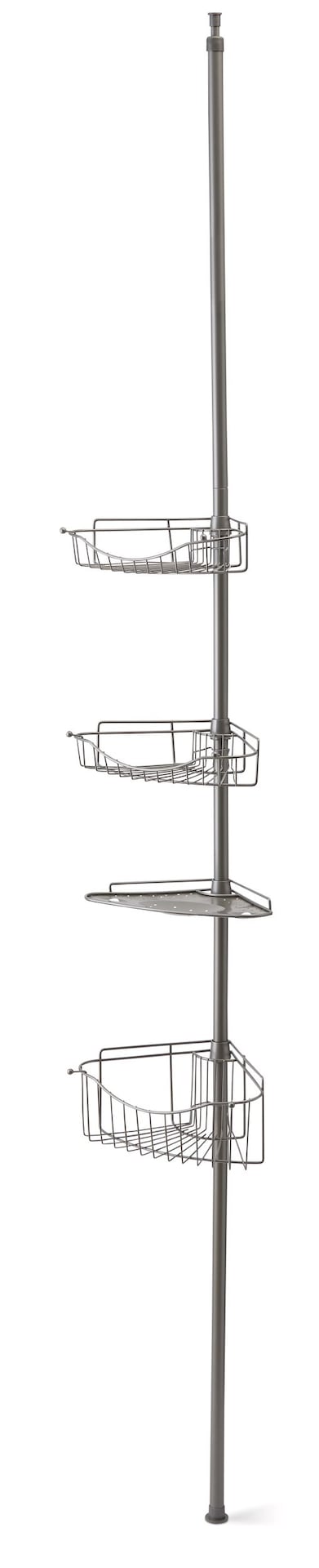 Type A 4-ShelvesRust-Resistant Adjustable Tension Pole Shower Caddy