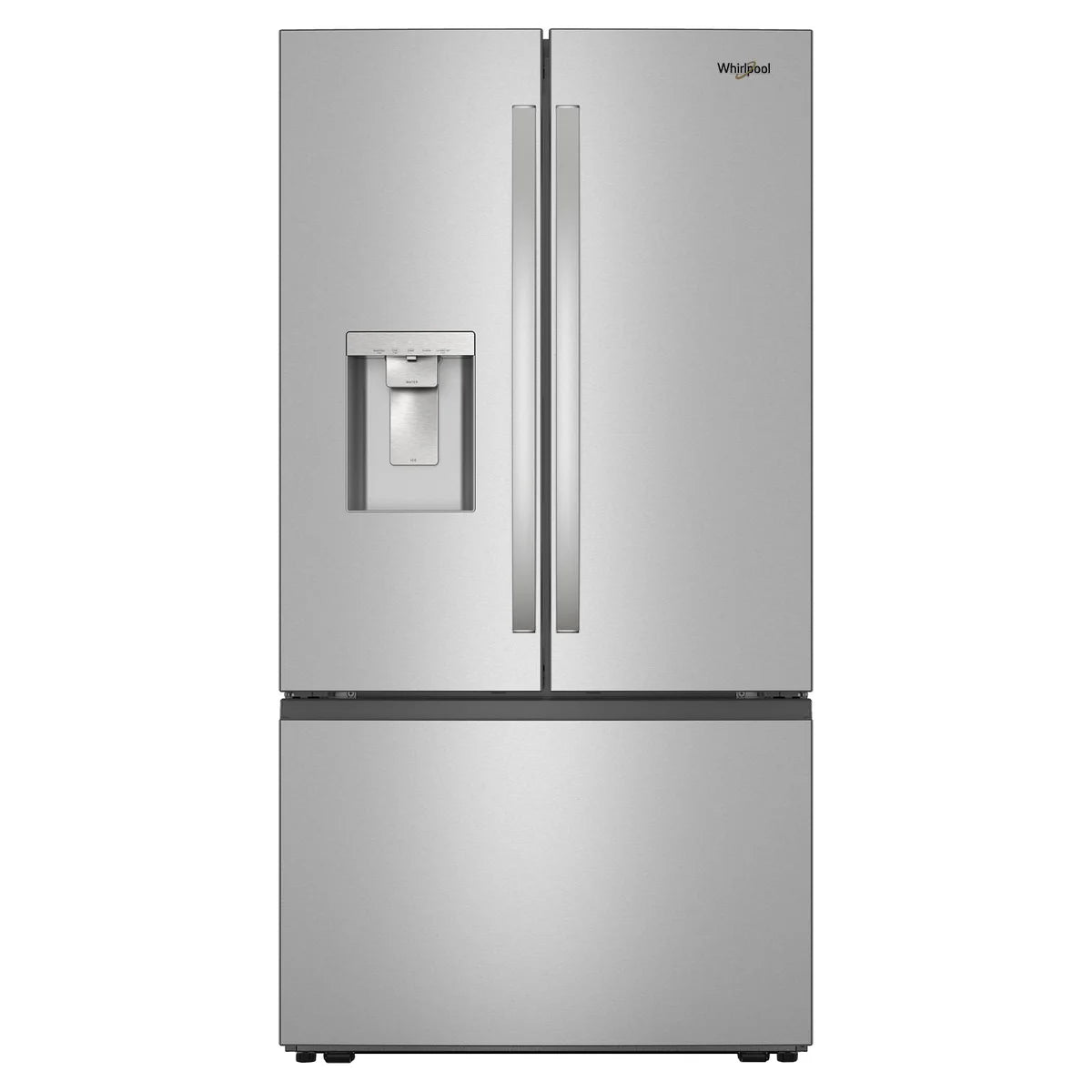 Whirlpool 36 in. 30 cu ft. Standard Depth French Door Refrigerator with In-Door Water and Ice Maker