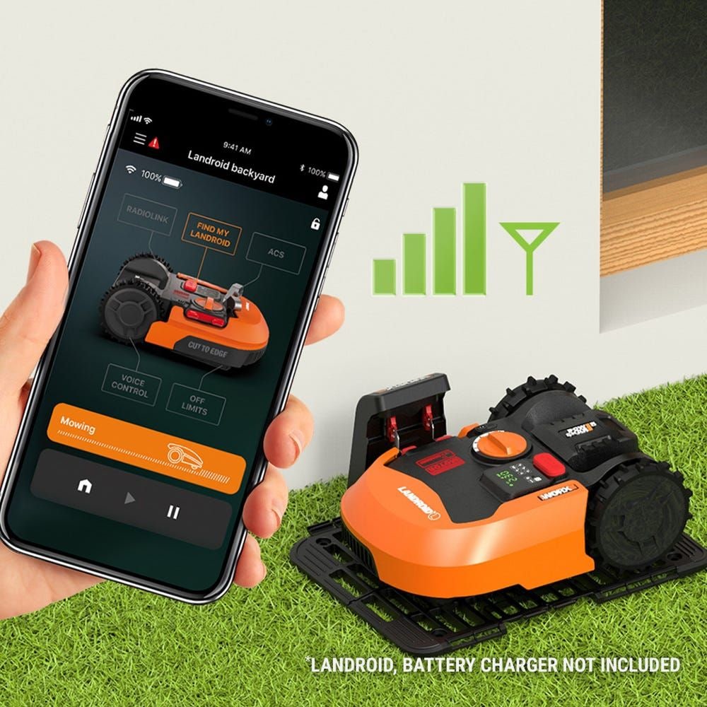 WORX WA0866 Find My Landroid GPS Location Anti-Theft Device for Robotic Mower