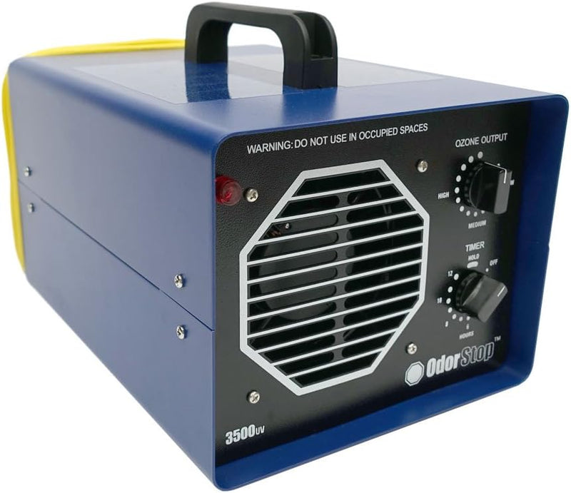 Professional-grade ozone generator ionizer, suitable for areas of up to 2500 square feet. It is used for deodorizing and purifying medium-sized areas (such as hotel rooms, offices, and basements). M0