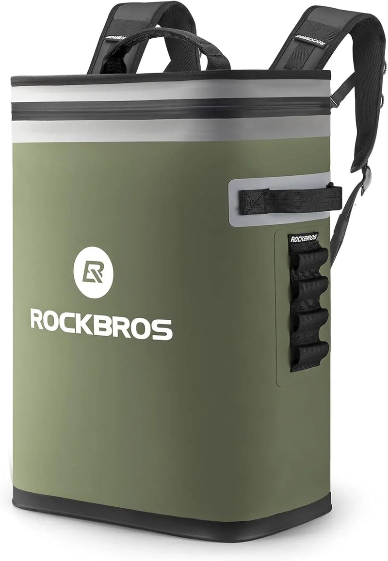 Backpack cooler, leak-proof soft-edge cooling bag, waterproof and insulated backpack cooler, 36 capacity soft cooling bags, suitable for camping, fishing, parties, and picnics. H0