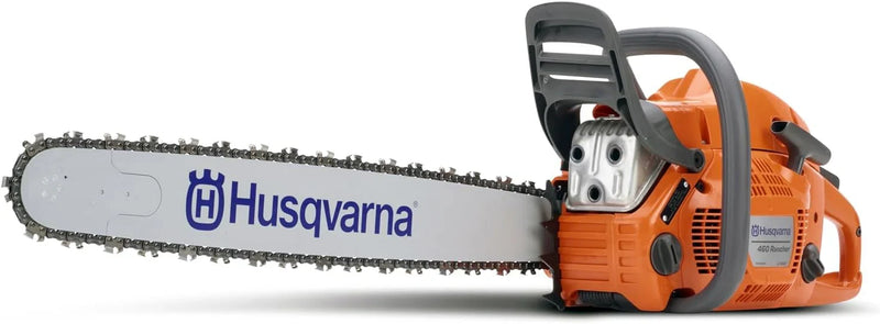 460 Rancher Gas Powered Chainsaw, 60.3-cc 3.6-HP, 2-Cycle X-Torq Engine, 24 Inch Chainsaw with Automatic Adjustable Oil Pump, For Wood Cutting, Tree Trimming and Land Clearing T2