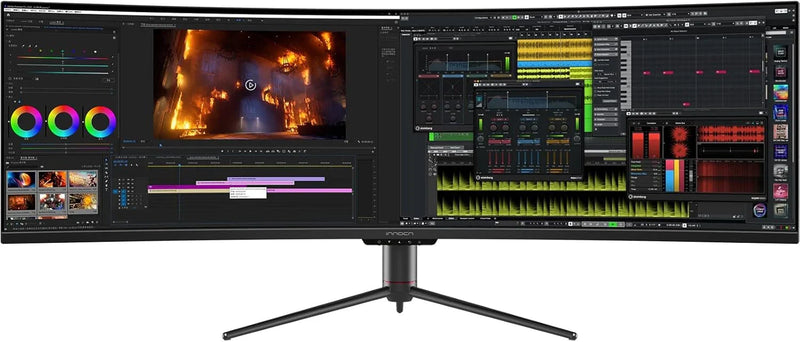 INNOCN 49" Curved Gaming Monitor, 144Hz, HDR400, USB-C, 49C1G H1