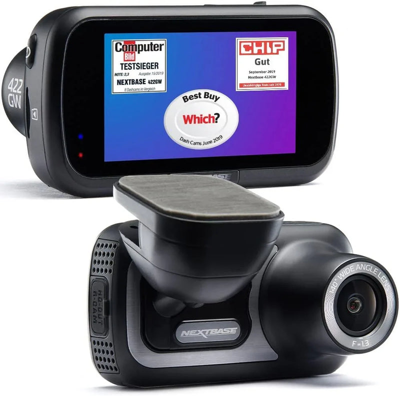 Car dashcam - Small size model (with application) - Full-process 1440p/30fps quadruple high-definition recording function, suitable for car cameras. Alexa voice control - Wireless network, GPS, Bluetooth - Parking mode - Night vision function - Polar Q2