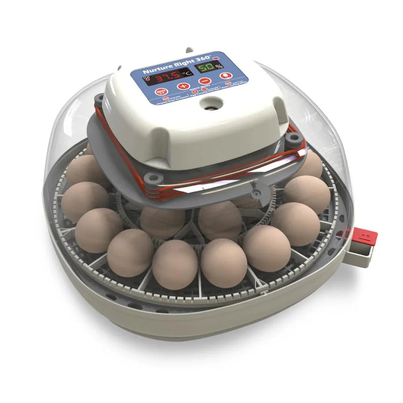 Farms Nurture Right Egg Incubator for Hatching Chicks - Holds 22 Eggs T5