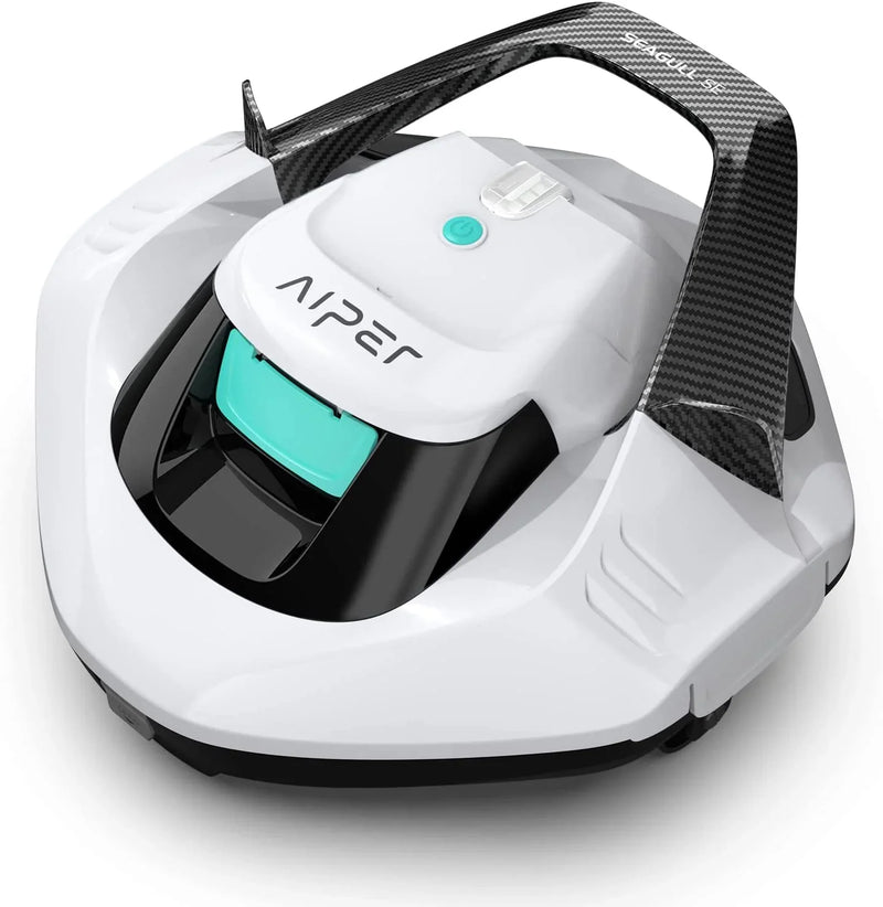 Cordless Robotic Pool Cleaner, Pool Vacuum with Dual-Drive Motors J9