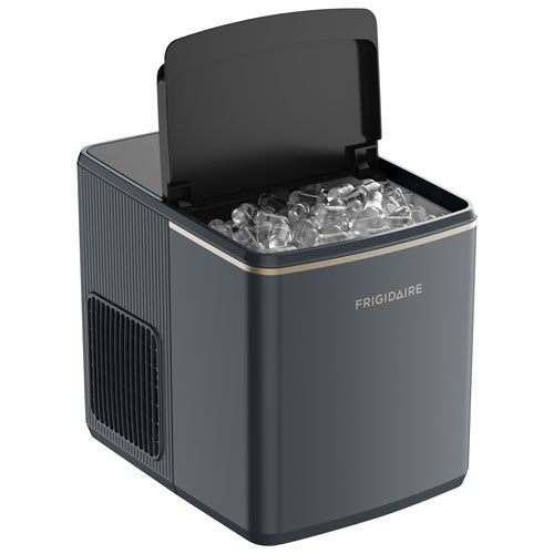 Frigidaire 26 lb Countertop Bullet Ice Maker with Touch Controls – Grey M1