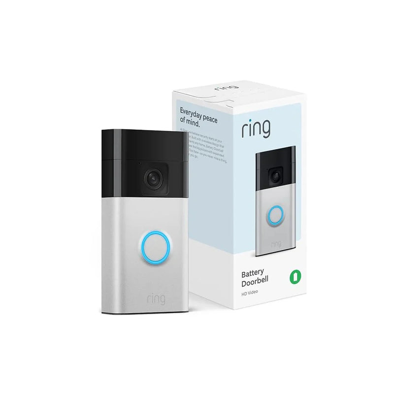 Ring Battery Doorbell | Home or business security with Head-to-Toe Video, Live View with Two-Way Talk, and Motion Detection & Alerts (newest model), Venetian Bronze B1