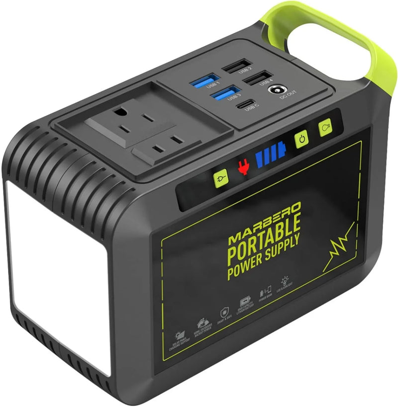 88Wh Portable Power Station 24000mAh Camping Solar Generator Lithium Battery X0