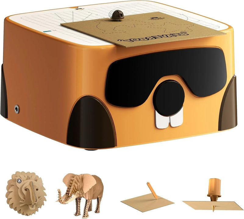 BEAVERBOT Kids Cardboard Cutter STEM Craft Kit, Ages 3 M8
