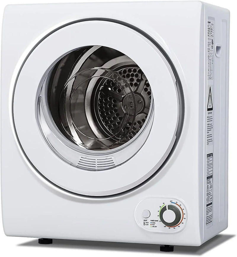 Euhomy 110V Portable Clothes Dryer 850W Compact Laundry Dryers 1.5 cu.ft Front Y9