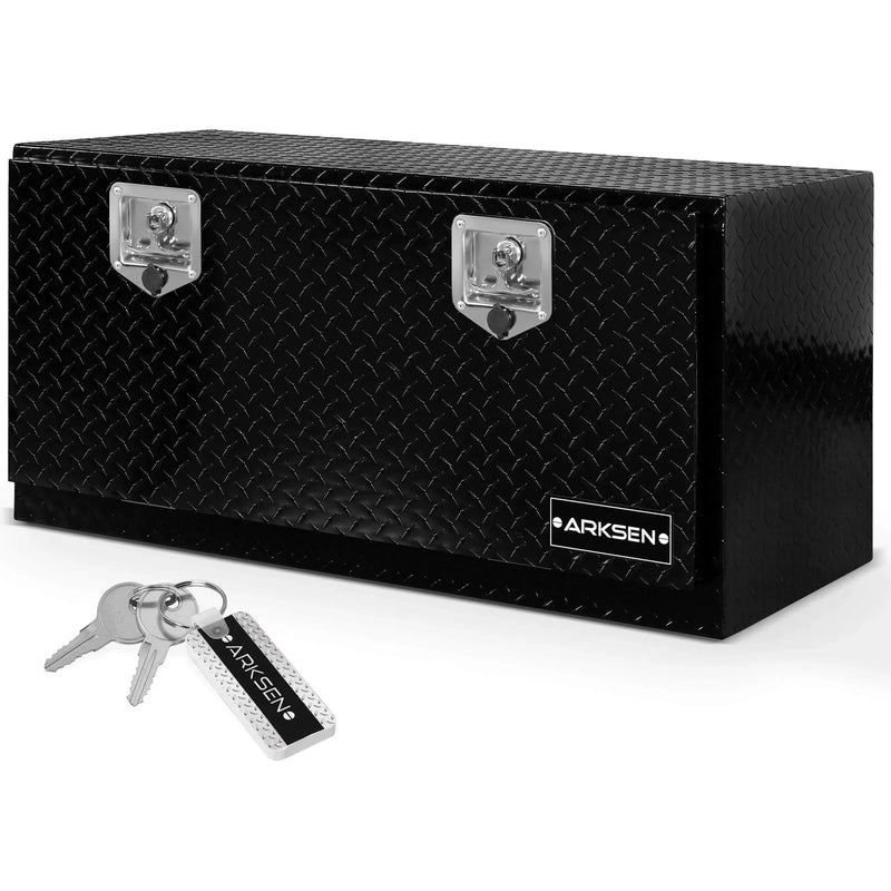 36 Inch Heavy Duty Aluminum Diamond Plate Tool Underbody Box D2