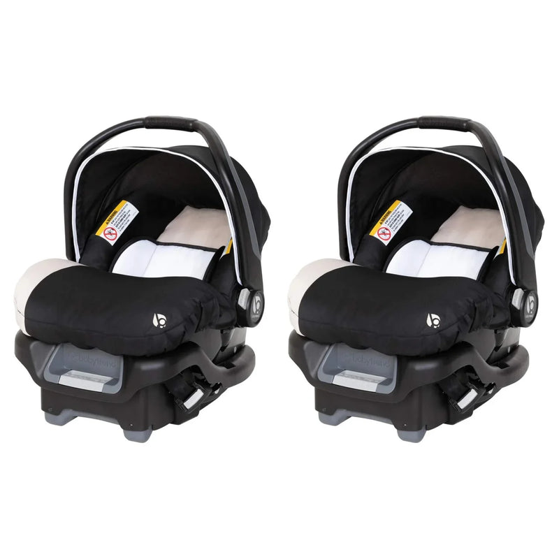 Car seat belt-style travel set for babies, equipped with a safety belt and additional comfort cover, suitable for babies weighing no more than 35 pounds. 2 sets, khaki color P3