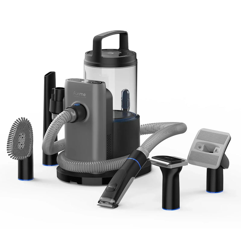 Professional Plus Pet Grooming Vacuum Kit, 5 Pet Grooming Tools, 2L Canister, Works for All Dogs, Cats, and Pet Fur Z3