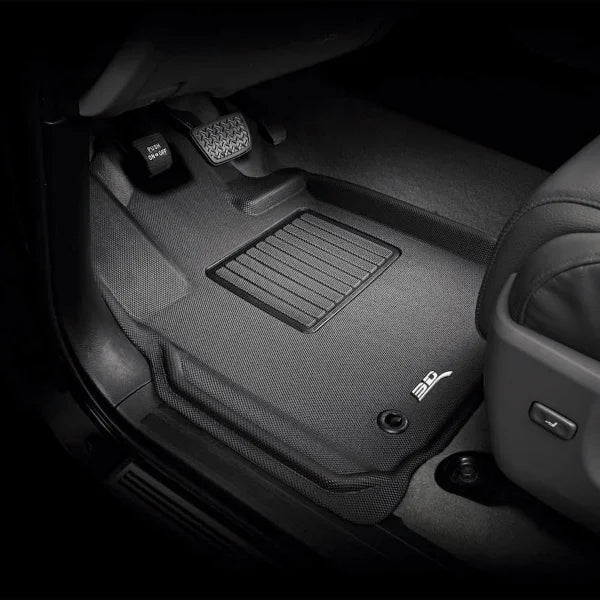 3D MAXpider Mat Custom-fit All-weather Car Mats; Row 1 and 2 Only T7