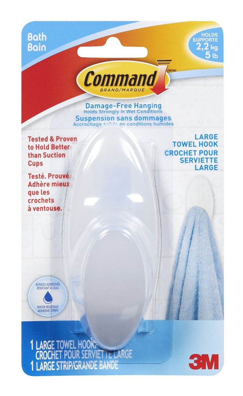 3M Command Large Bathroom Hook M4