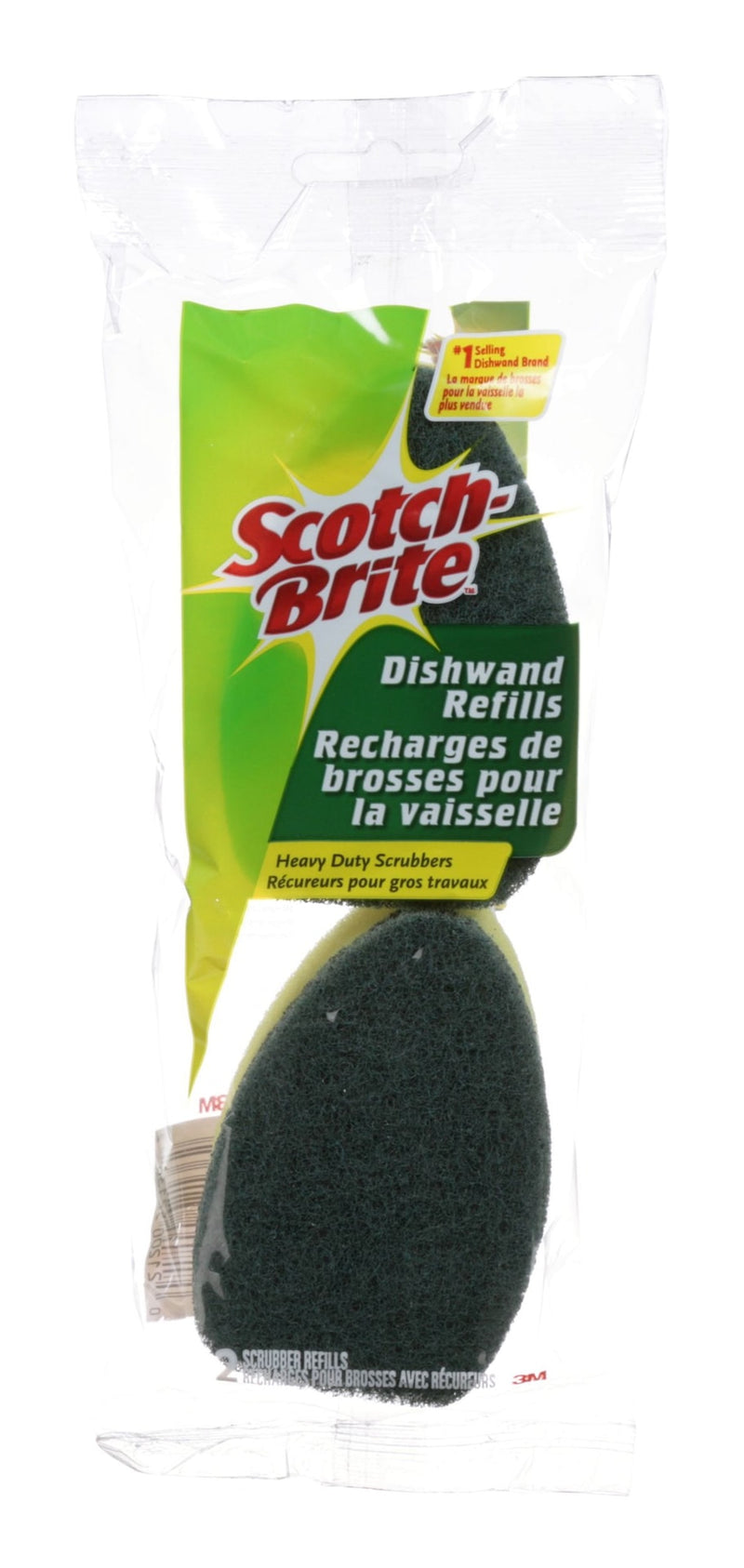 3M Scotch-Brite Heavy-Duty Teardrop Dishwand Refill K0
