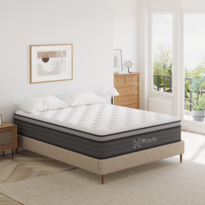 10 Inch Hybrid Mattress in a Box with Gel Memory Foam D7