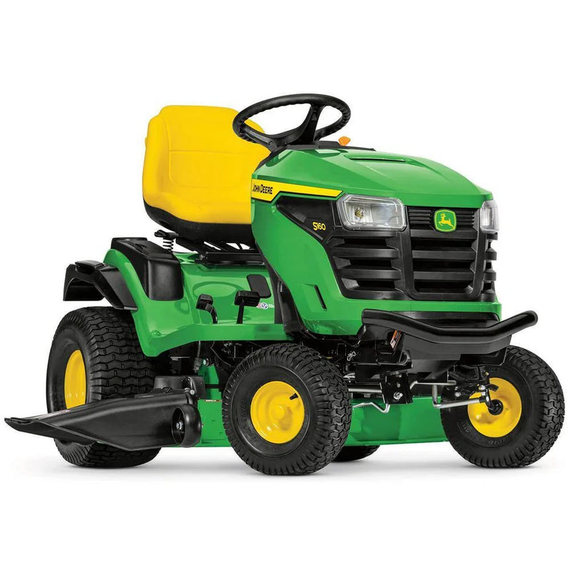 John Deere S160 48 in. 24 HP V-Twin ELS Gas Hydrostatic Riding Lawn Tractor BG21211 V0