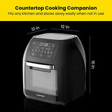 CHEFMAN Multifunctional Digital Air Fryer Rotisserie, Dehydrator, Convection Oven