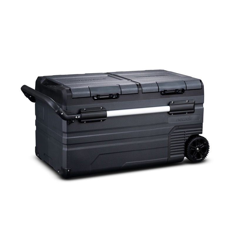 Newair 80 Qt. Portable 12v Electric Cooler with LG Compressor with Fridge and Freezer - NPR080GA00 Y8