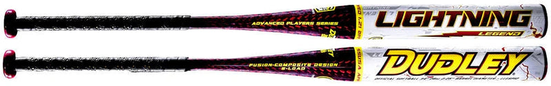 Dudley Lightning Legend LLESP12 34/27 Slowpitch Softball Bat, Fusion Composite, 12锟芥-锟斤拷 Barrel, End-Loaded, SSUSA Approved Q4