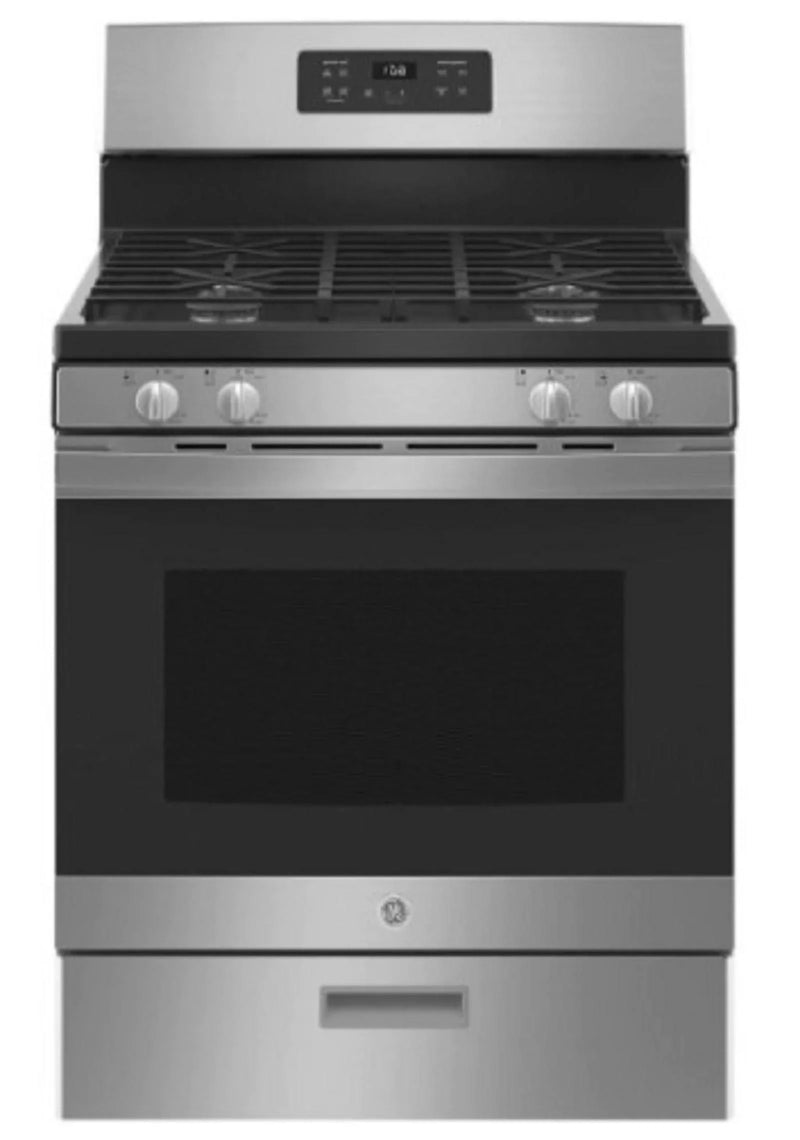 Enjoy cooking and baking 30-in 4 Burners 4.8-cu ft Freestanding GAS Range (Stainless Steel) T1
