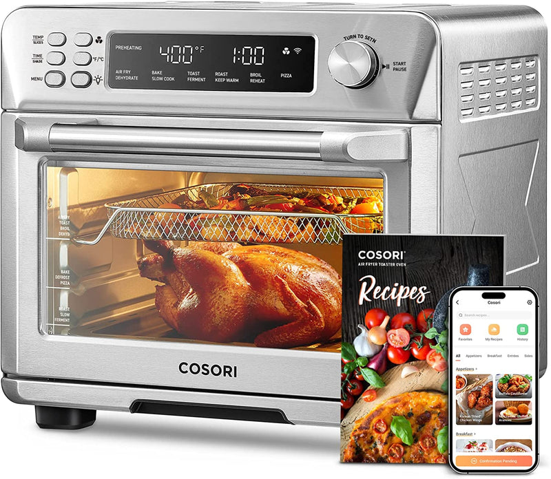 COSORI Toaster Oven Air Fryer Combo, 12-in-1, 26QT Convection Oven Countertop L0