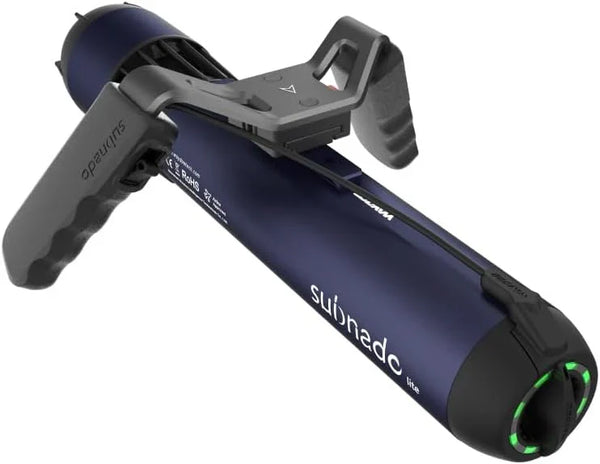 Underwater Scooter Lite, Water Sports Diving Scooter with Removable Handle, Compact and Portable Water Scooter for Adults&Kids, Scuba Diving Snorkeling Sea Scooter Multiple Uses, Blue H3