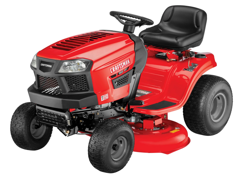 Craftsman T110 42-in Riding Lawn Mower -- 17.5 HP Briggs & Stratton Engine -- 7-Speed Transmission -- Model 13AN77XS093 I3