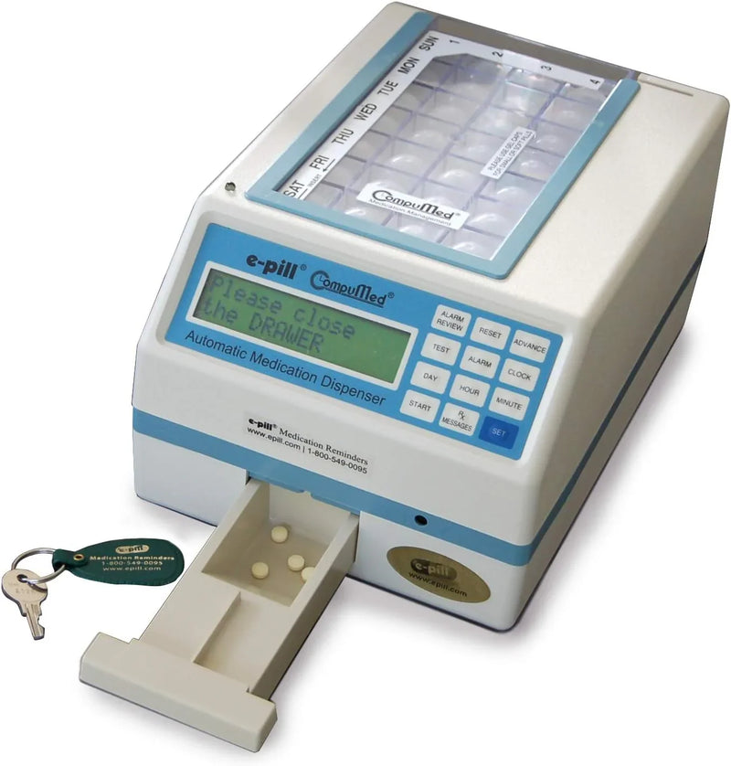 CompuMed - Tamper Resistant Automatic Pill Dispenser - AC Powered G7