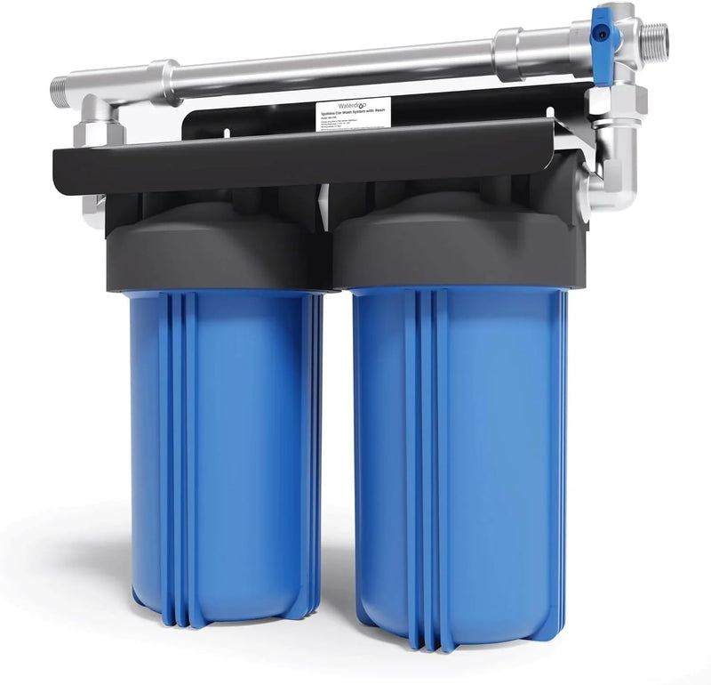 Spotless Car Wash System with Resin, Deionized Water System, Spot Free, Works for All Vehicles, RV, Motorcycles, Windows, Boats, Planes and More, No Towel Drying. V2