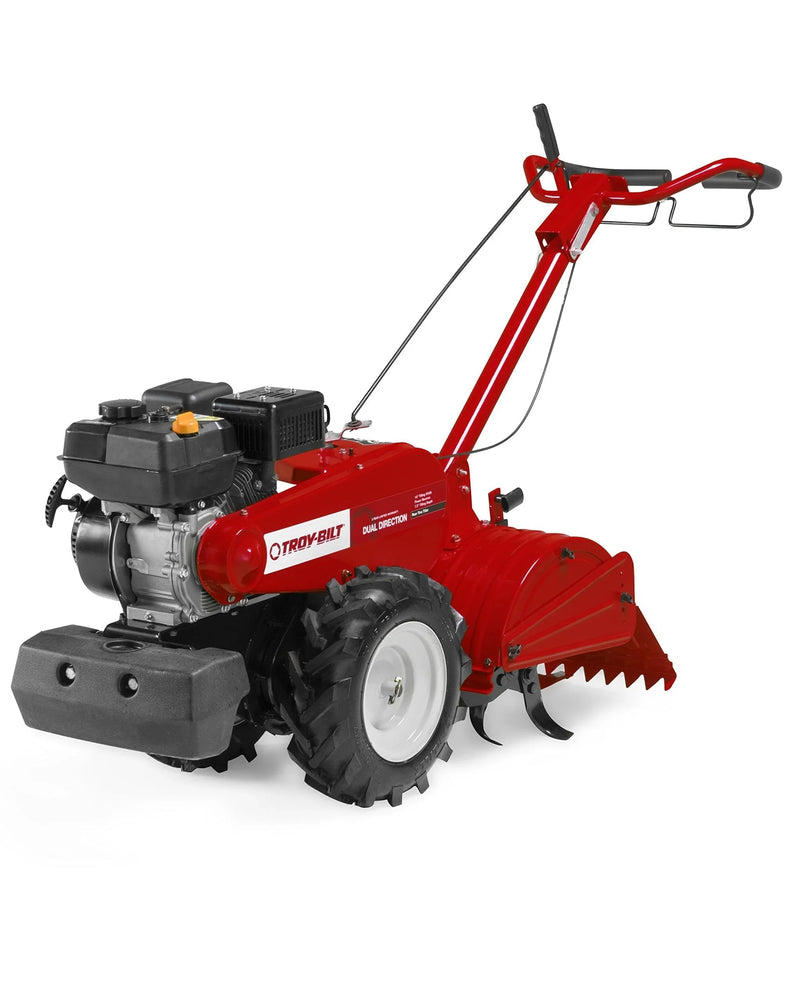 208 cc Gas OHV Engine Rear-Tine Tiller with Forward-Rotating and Counter-Rotating Tilling Options A8