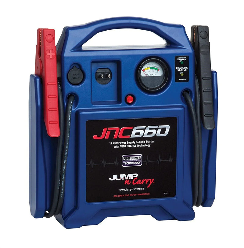 Clore Automotive Jump-N-Carry JNC660 1700 Peak Amp 12 Volt Jump Starter S6