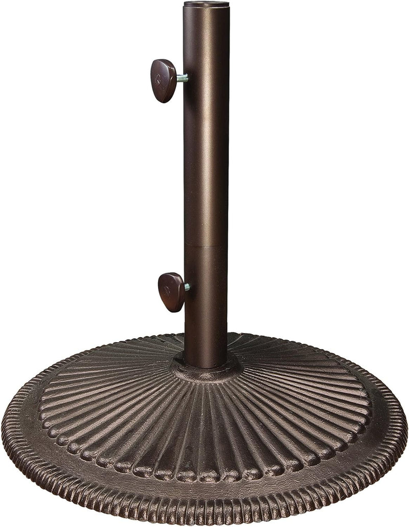 50-pound classic market model sunshade stand (matte black coating) T8