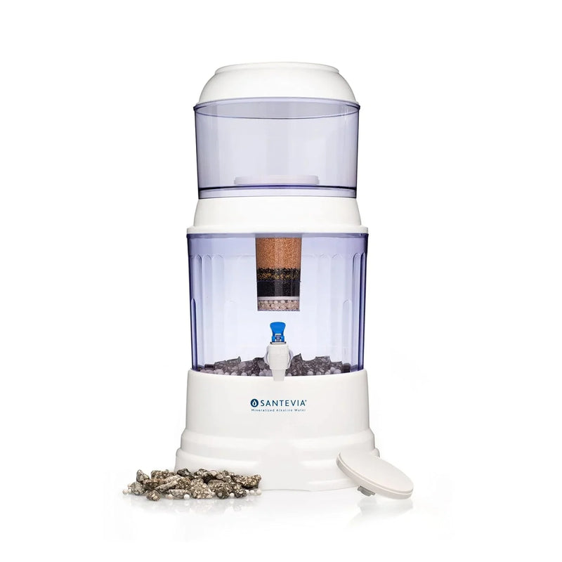 Counter-top type - Enhanced alkaline and fluoride filter | Household water filter that makes water alkaline and adds minerals | Chlorine and fluoride filter J7
