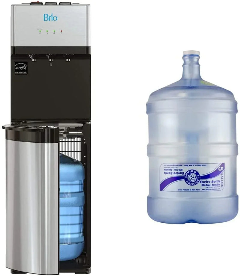 Brio Self Cleaning Bottom Loading Water Cooler Water Dispenser 3 Temperature Settings B4