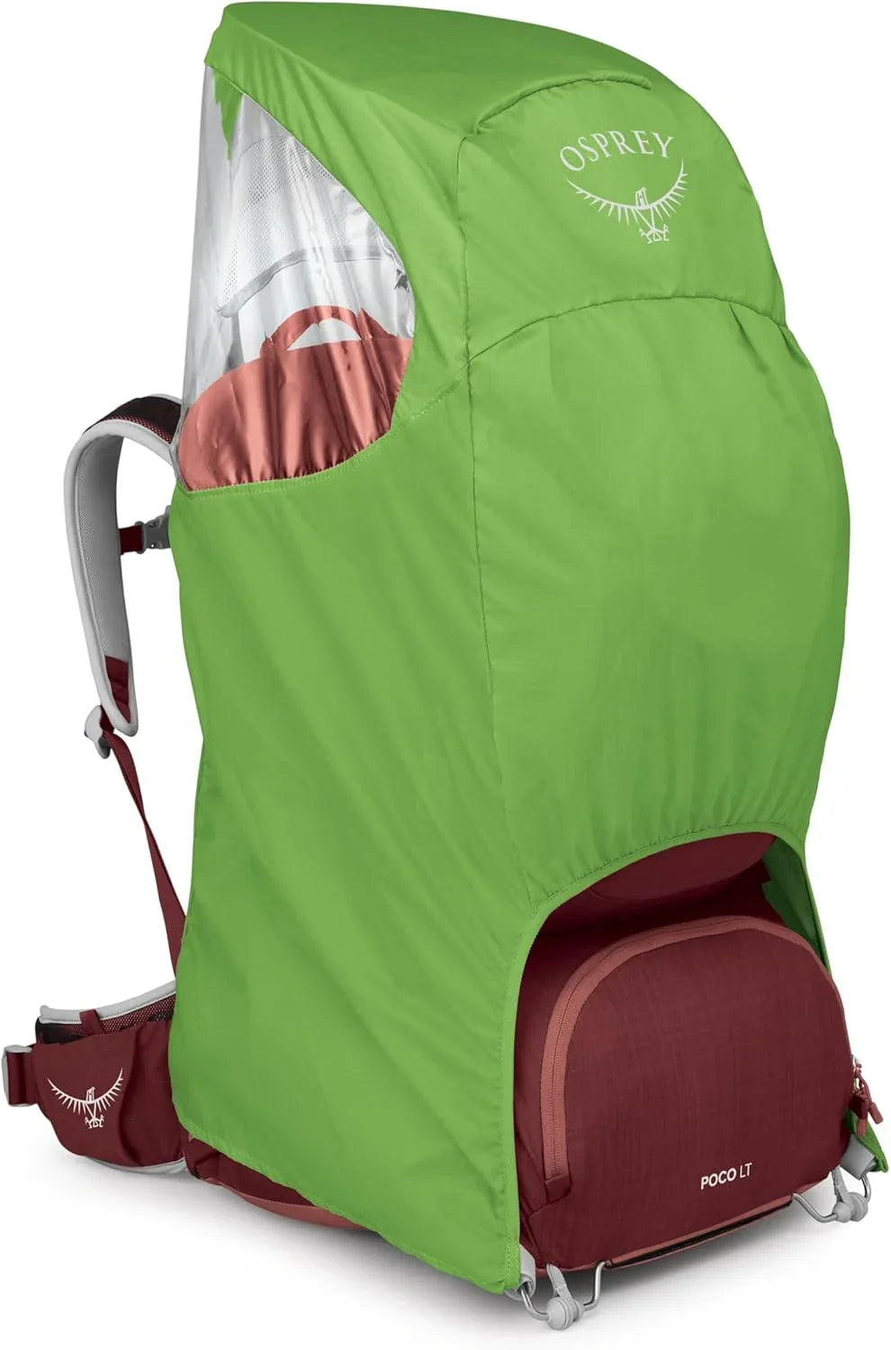 Lightweight children's backpack - Compact, travel-friendly children's backpack with a sunshade and adjustable fitting device - A lightweight and comfortable hiking backpack suitable for young children