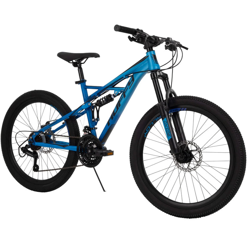 Oxide 24 Inch Boys Mountain Bike, Blue X4