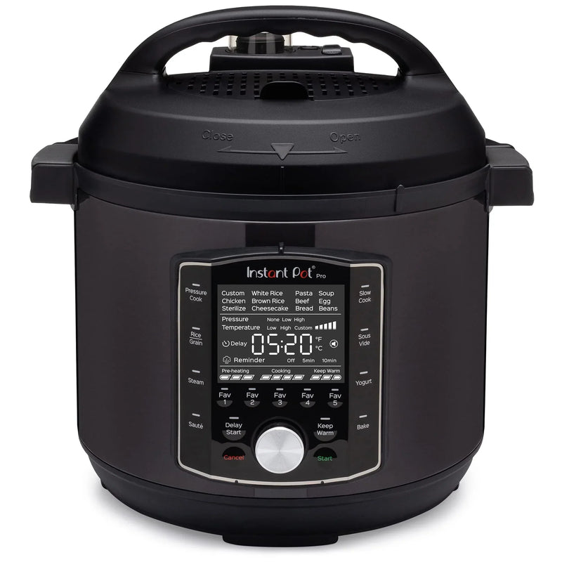 8 QT 10-in-1 Pressure Cooker, Rice/Grain Cooker W8
